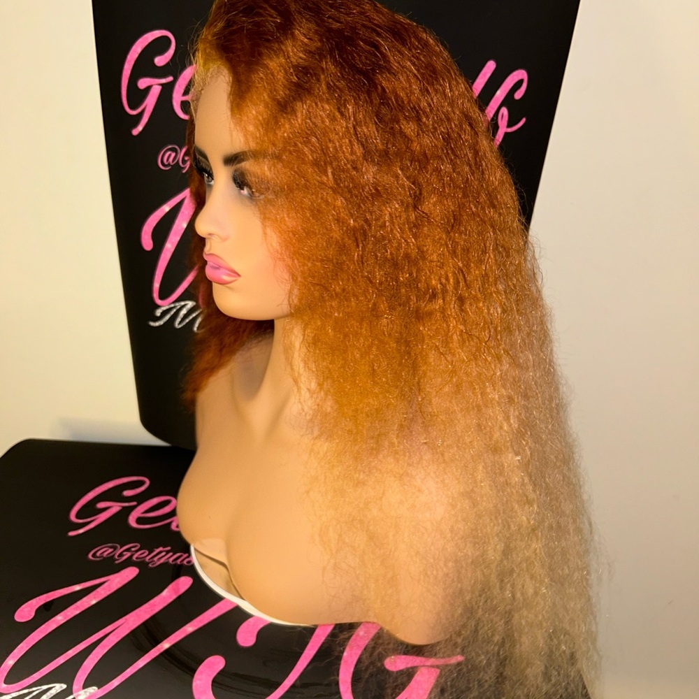 30" inch frontal wig 13x4 Curly Lace Front Wig #curlyhair
